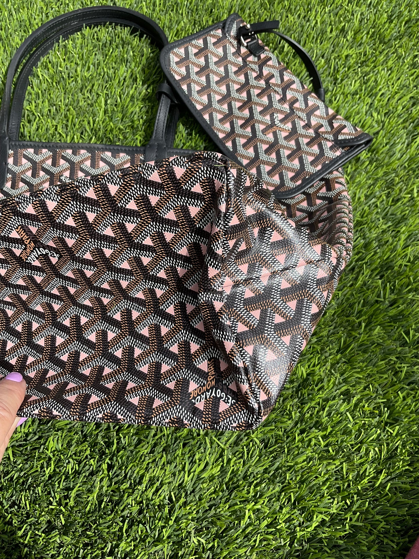 GOYARD Saint Louis Special Edition PM Claire Voie Rose Pink (Rare)