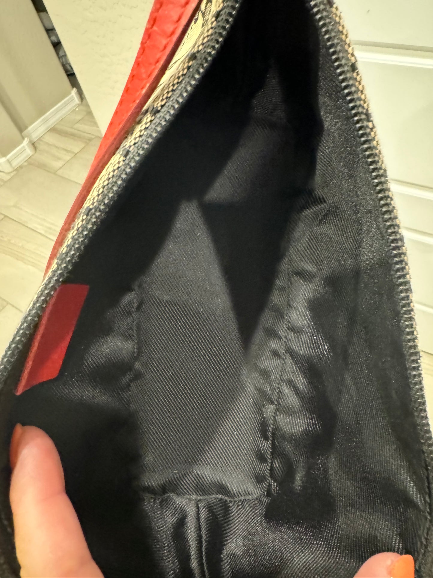 GUCCI Canvas Mini Pouchette (Pre-Loved)