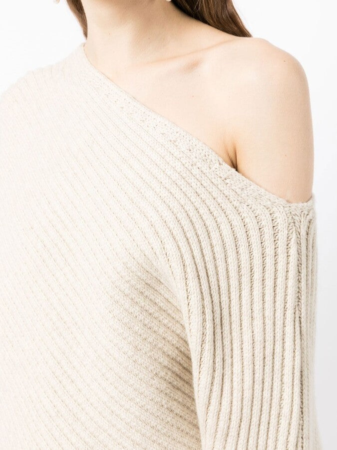 Cult Gaia Cream Sweater Dress Size: Large