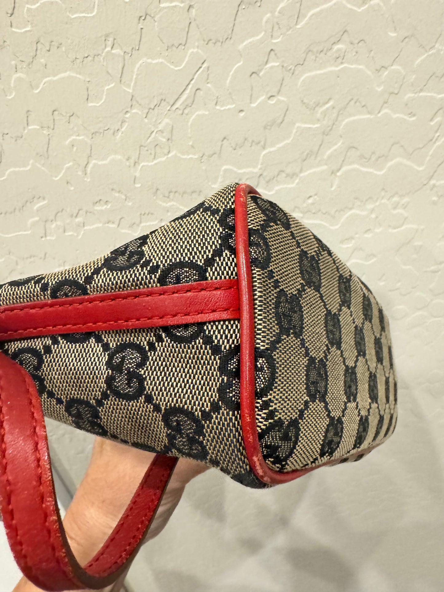 GUCCI Canvas Mini Pouchette (Pre-Loved)
