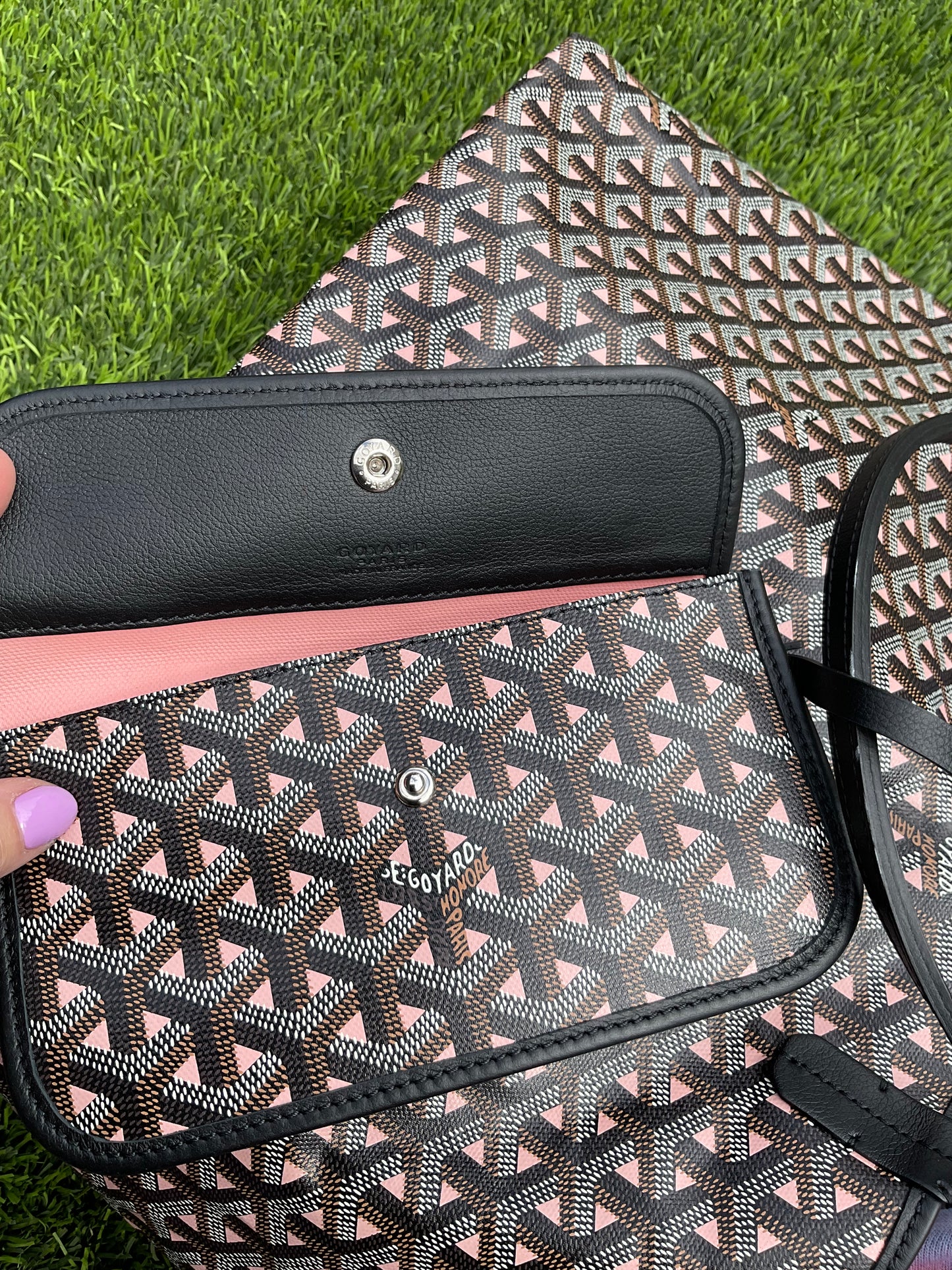 GOYARD Saint Louis Special Edition PM Claire Voie Rose Pink (Rare)