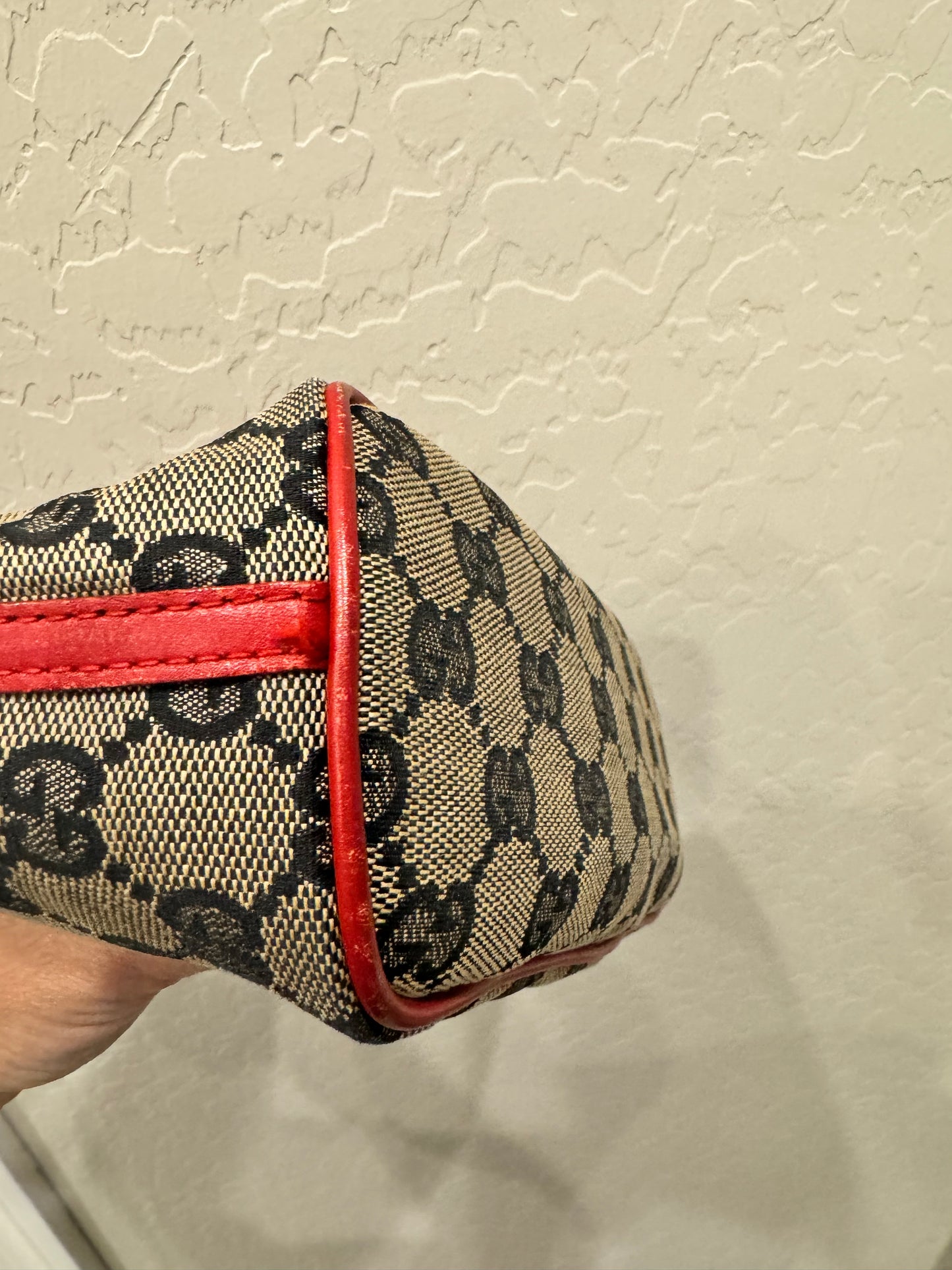 GUCCI Canvas Mini Pouchette (Pre-Loved)