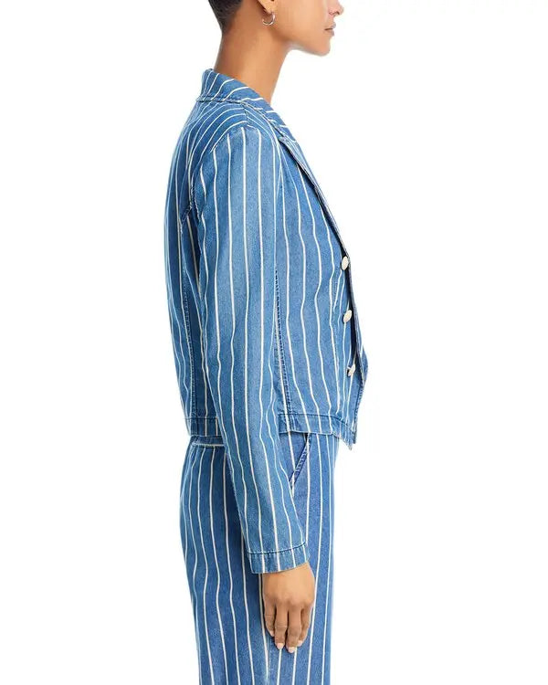 L’Agence Striped Blazer Size: Large (New)