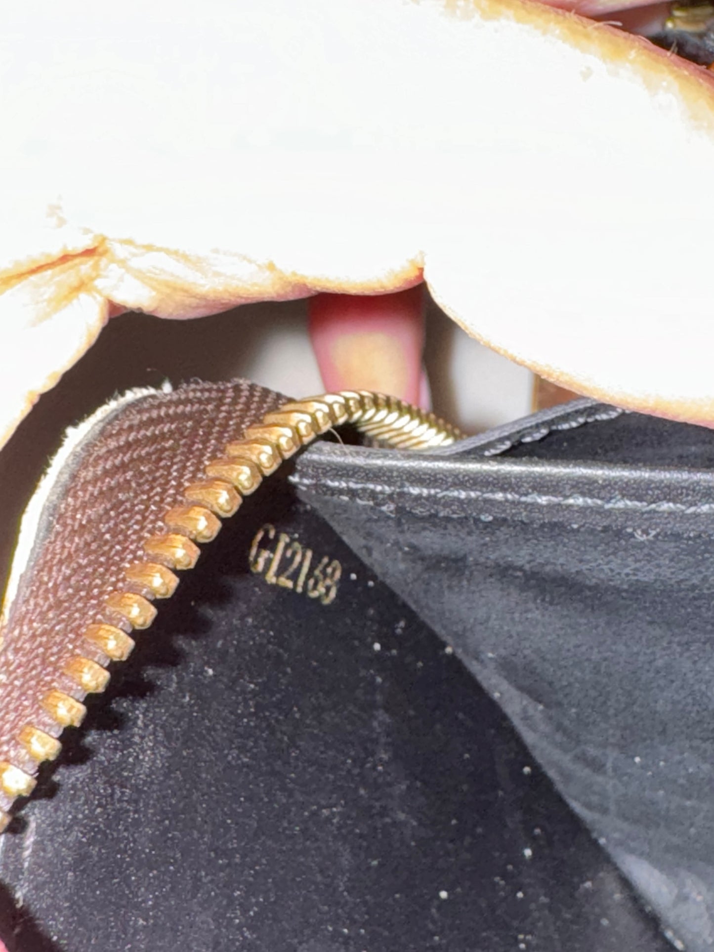 LOUIS VUITTON Time Trunk Damier Ebene Zippy Wallet Gold Hardware...SUPER RARE! (Pre-Loved)
