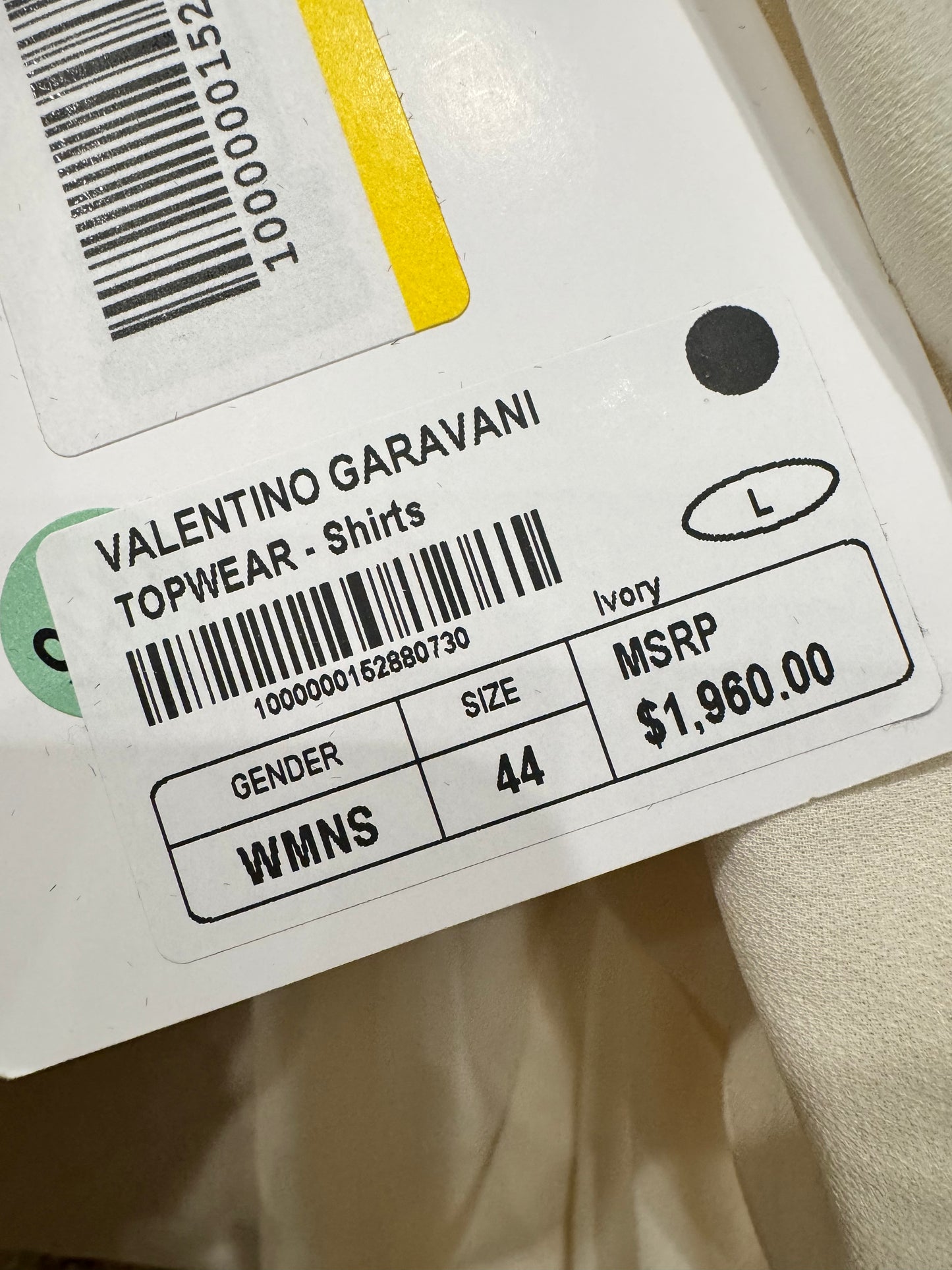 Valentino Silk Blouse Size: 44 (New)