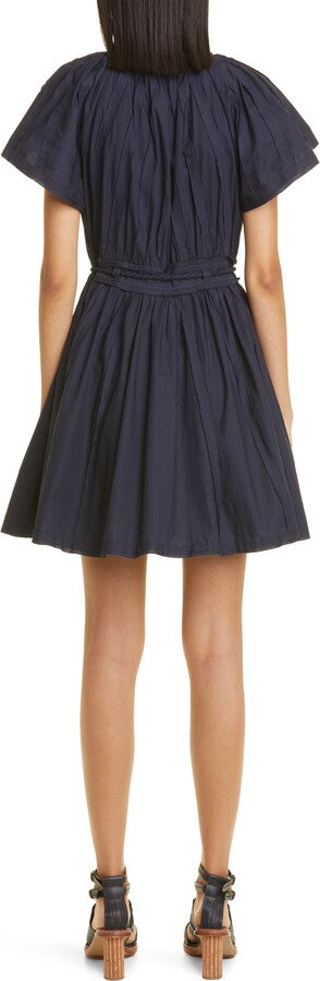 ULLA JOHNSON Jessa Embroidery Detail Cotton (New) Size: 2