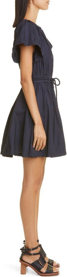 ULLA JOHNSON Jessa Embroidery Detail Cotton (New) Size: 2