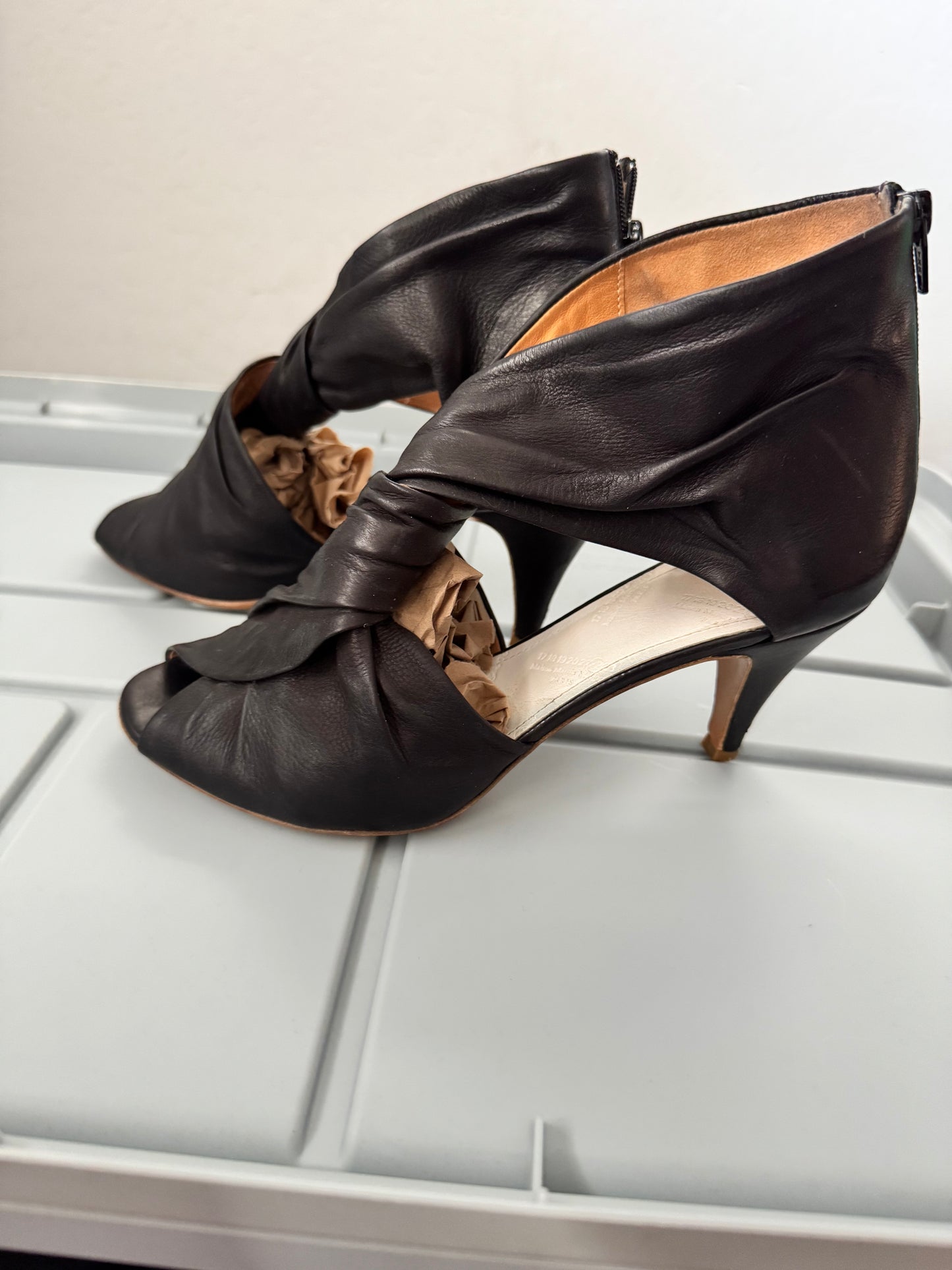 Maison Martin Margiela Knotted Heel Sandals Size: 37.5 (Pre-Loved)