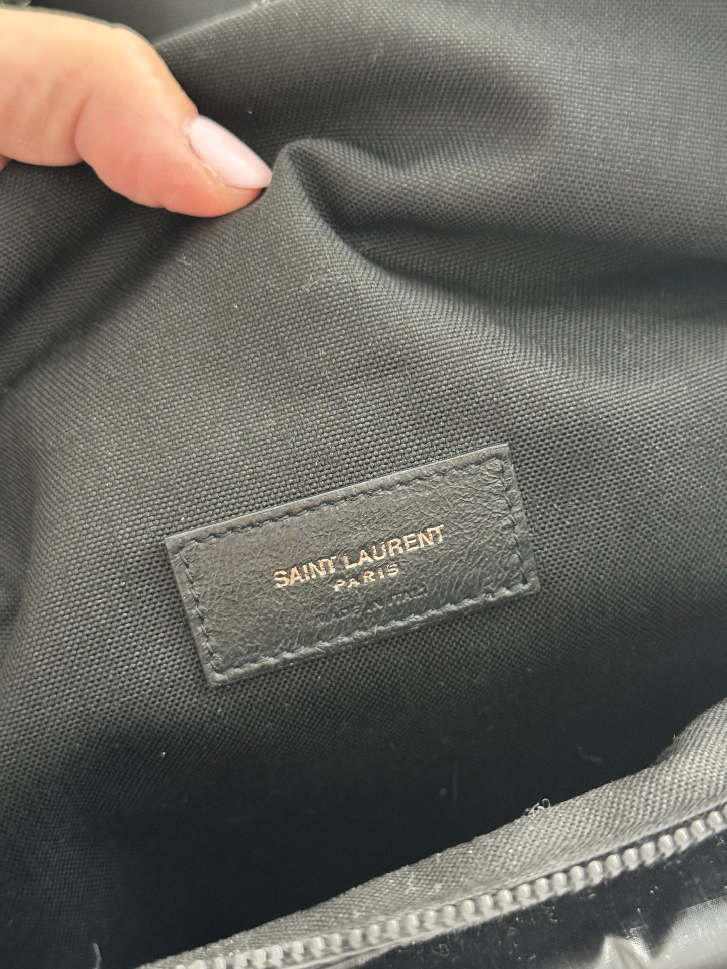 Saint Laurent Nylon Logo Belt Bag/Bumbag (New)