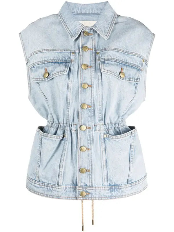 Ulla Johnson Denim Vest Size: S|M