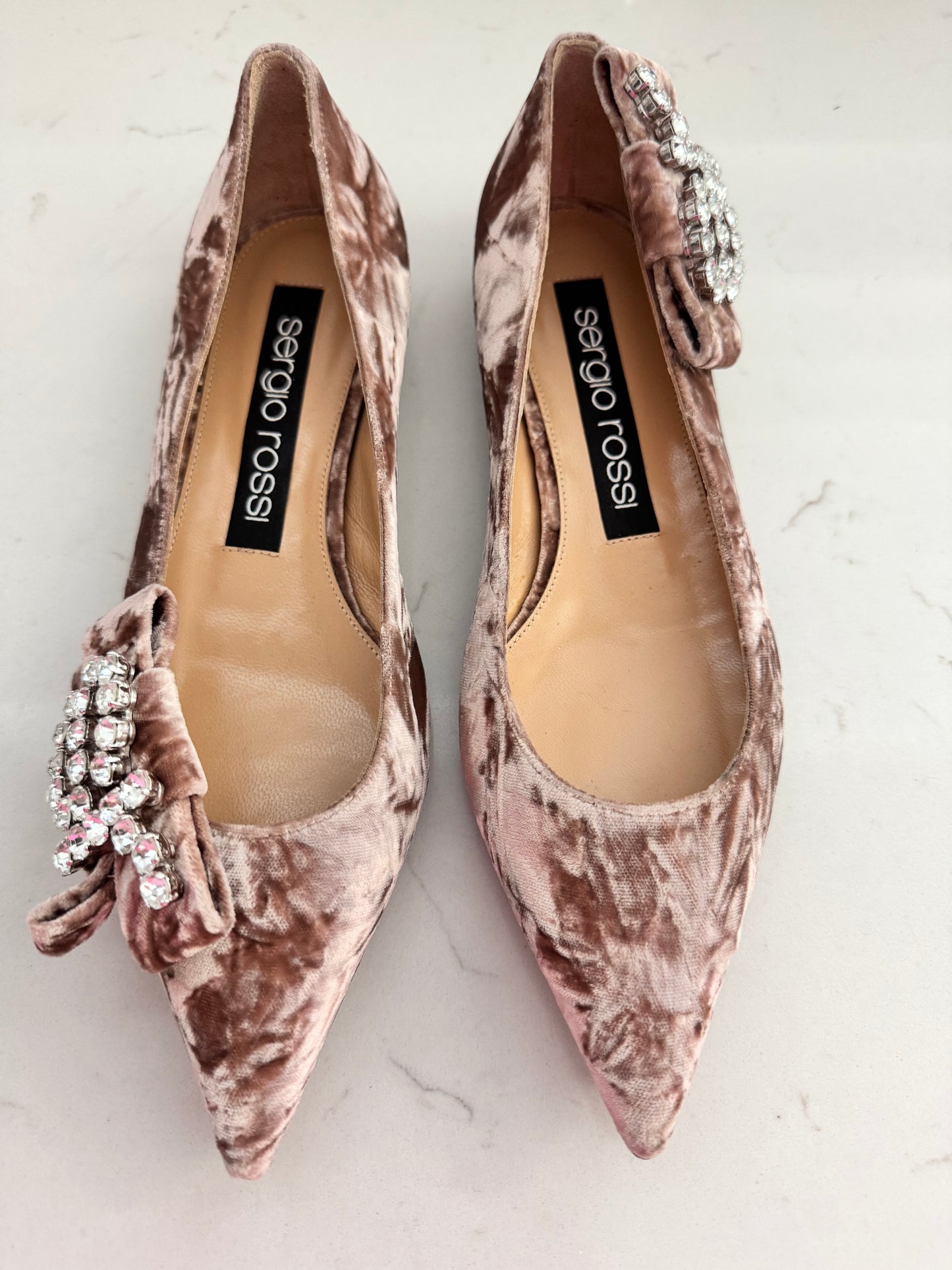 SERGIO ROSSI Ballerina Flats Size: 37 (New)