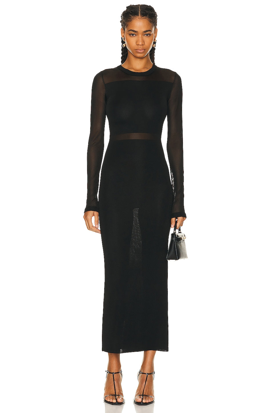 Toteme Black Dress Size: Small