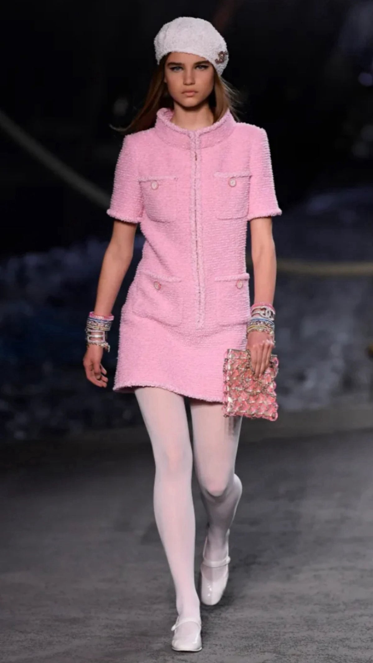 CHANEL 2019 Cruise Pink Dress Size: 40 (Pre-Loved)