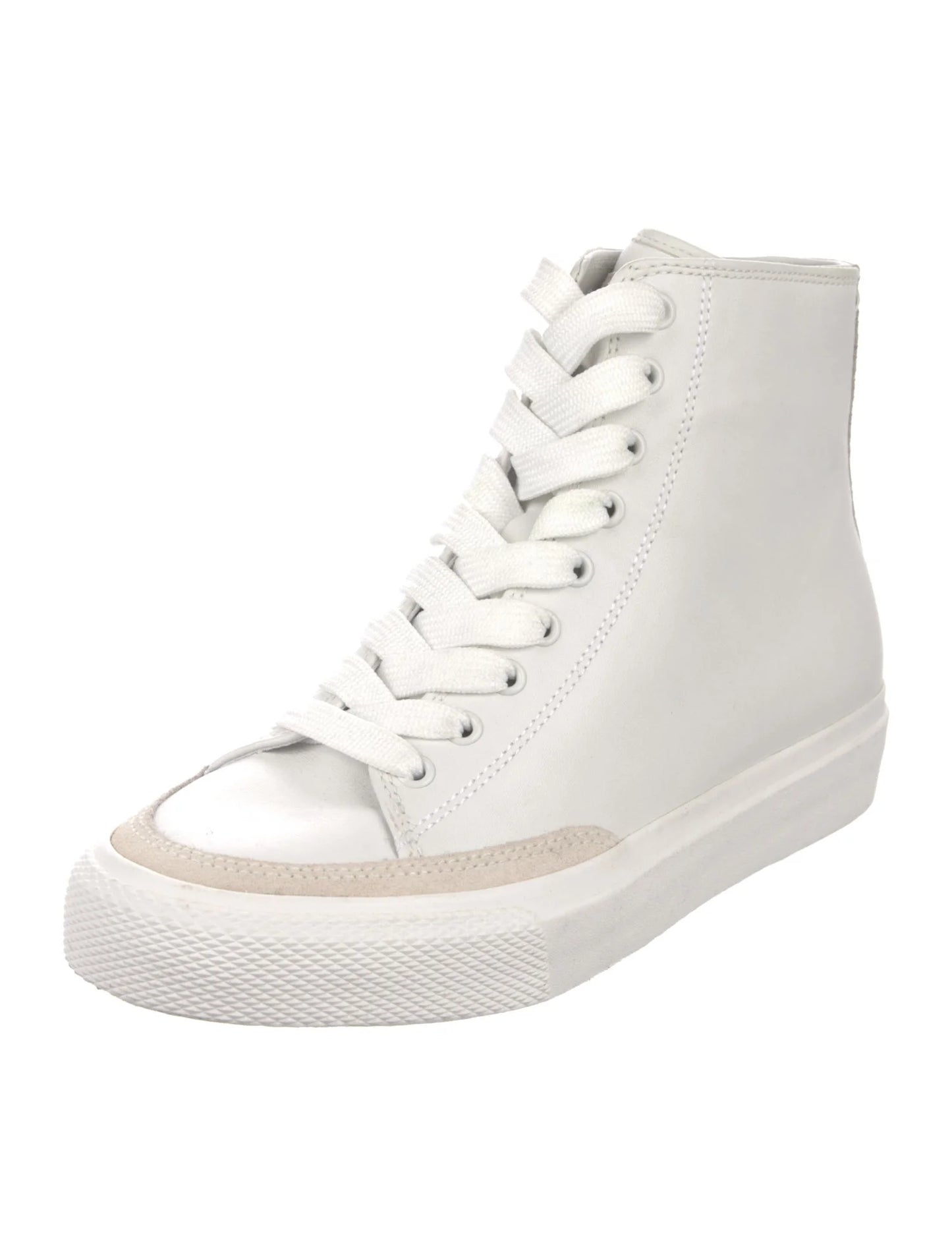 RAG & BONE White High Top Sneaker Size:37.5 (New)