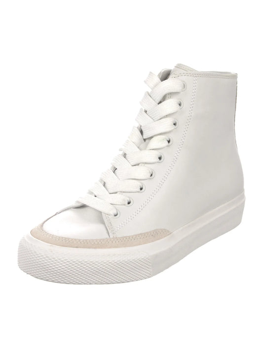 RAG & BONE White High Top Sneaker Size:37.5 (New)