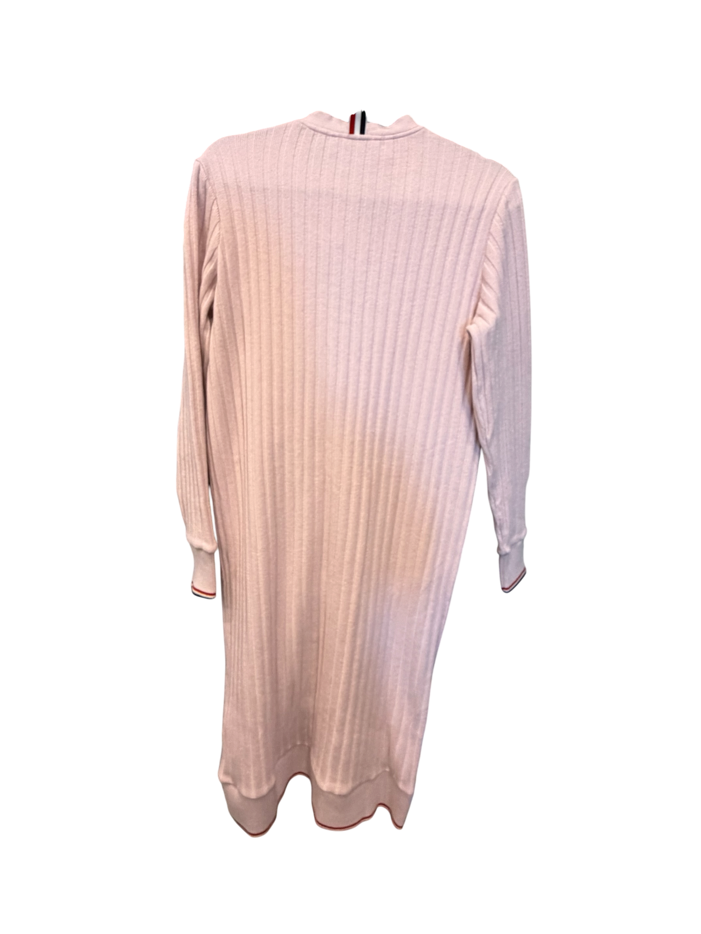 Thom Browne Pink 100% Cashmere Longline Cardigan Size 42 NWT