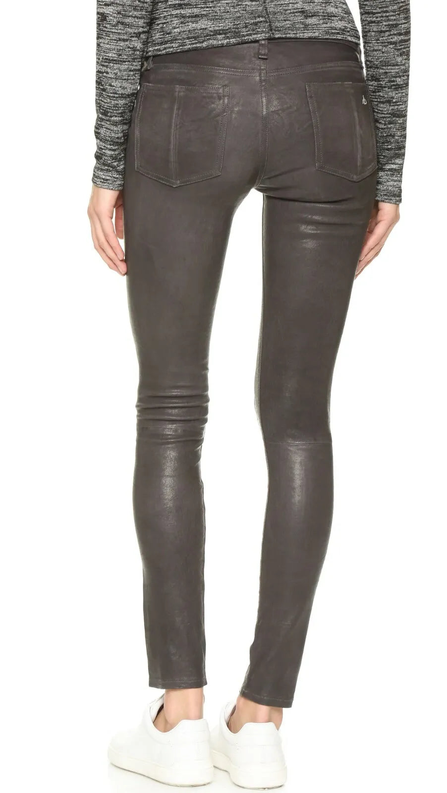 Rag & Bone Lamb Leather Women’s Skinny Stretch (New)Size: 24