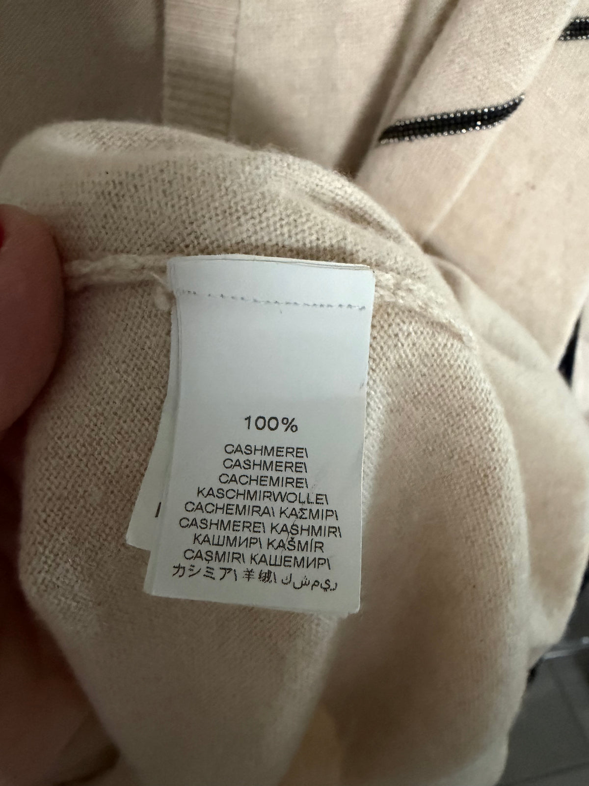 Brunello Cucinelli Monili 100% Cashmere Poncho Sweater Vest – XXL