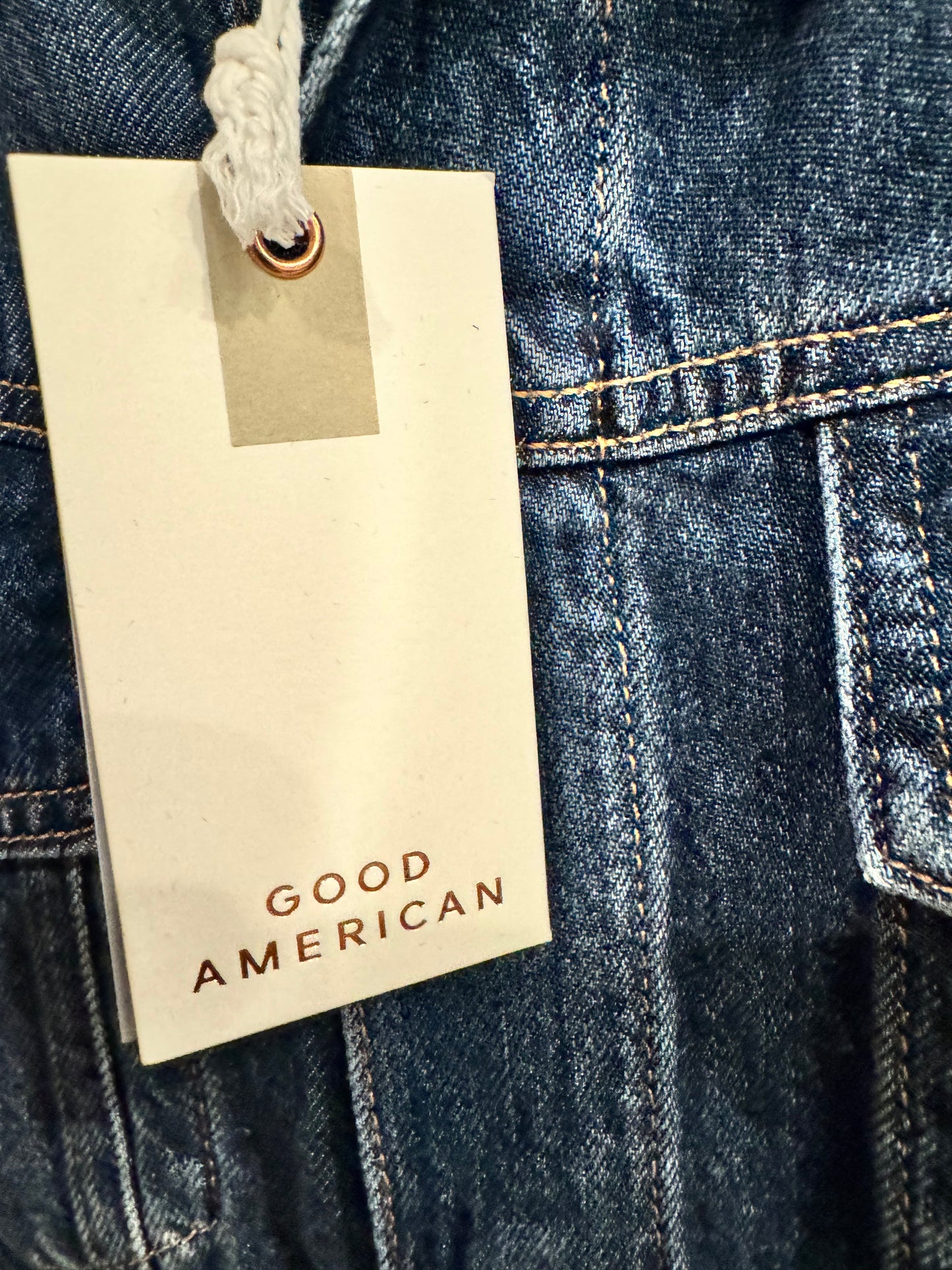 GOOD AMERICAN Denim Jumpsuit (New) Size: 2/Medium