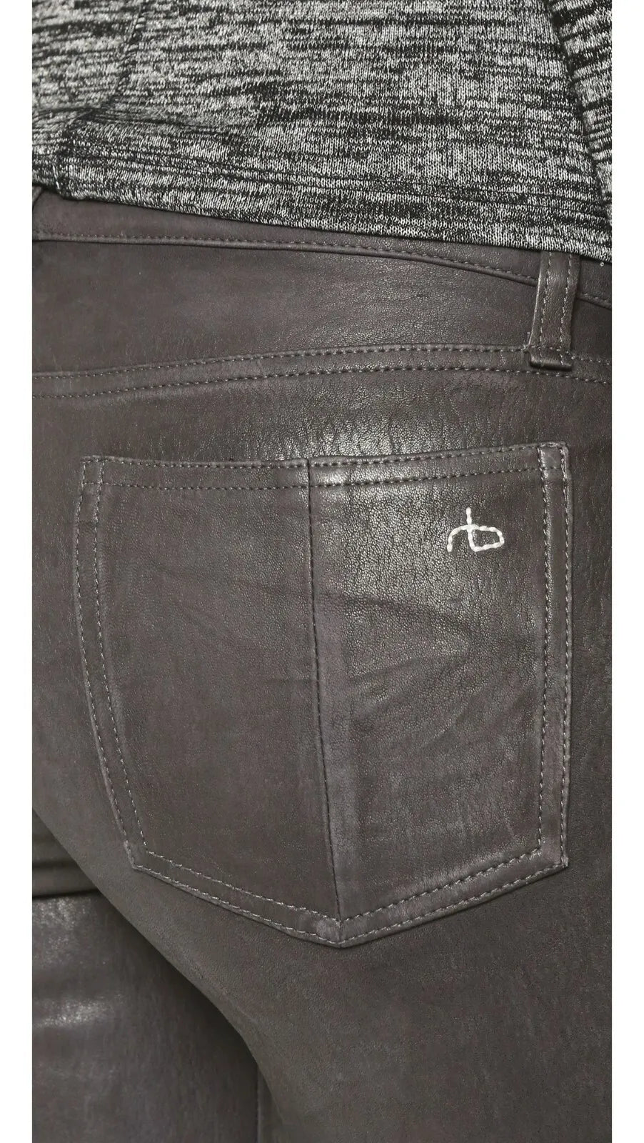 Rag & Bone Lamb Leather Women’s Skinny Stretch (New)Size: 24