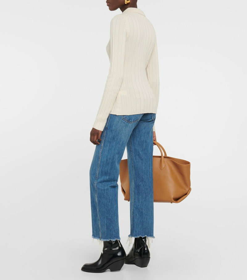 Khaite Hans ribbed Cashmere Jumper Size: Large | New