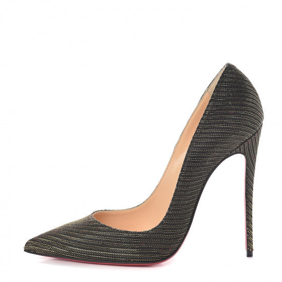 CHRISTIAN LOUBOUTIN Glitter Chain So Kate 120 Pumps (Pre-Loved) Size: 35.5/US 5.5