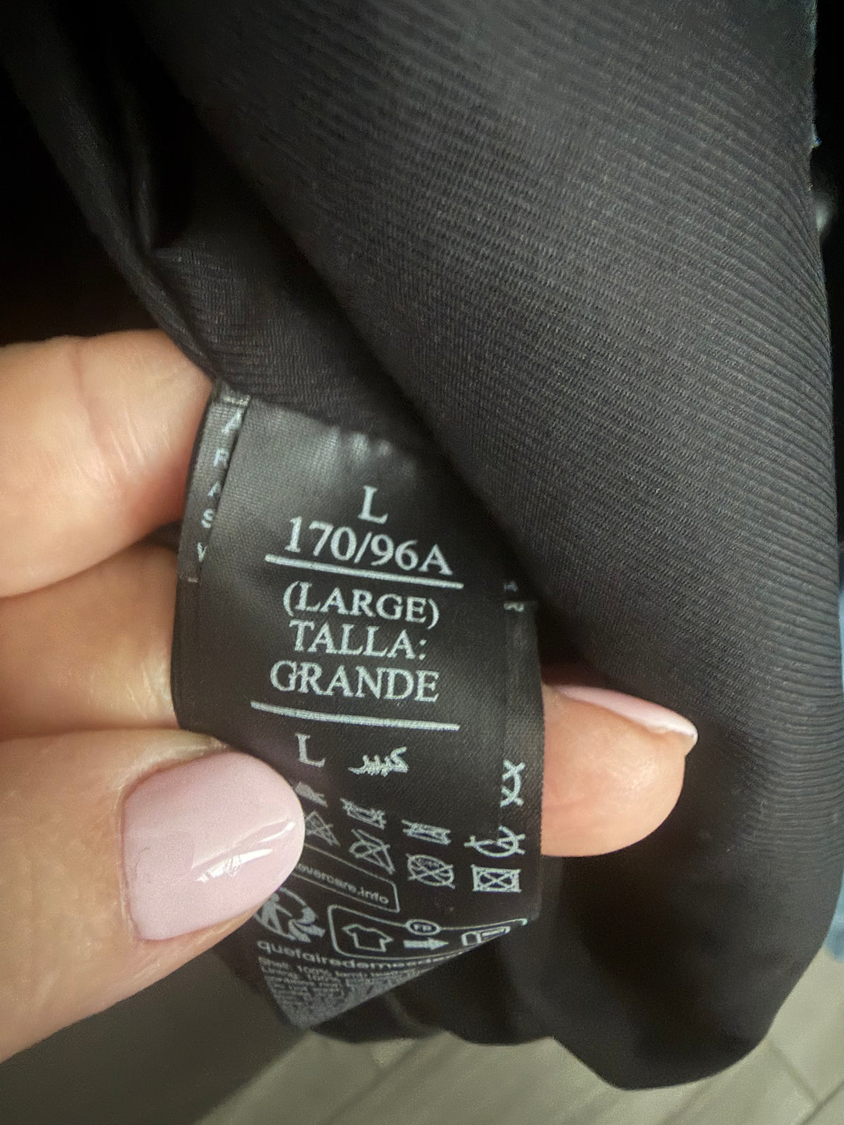 AllSaints Serene Black Lamb Leather Jacket – Large – New With Tags
