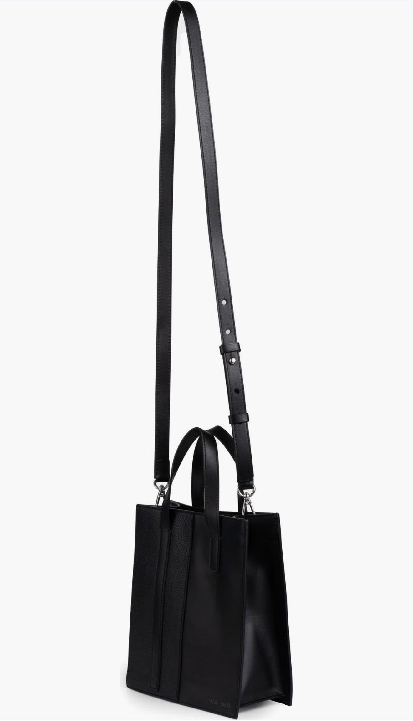 we-ar4 Leather Structured Crossbody Tote Bag | Minimalist Luxury Convertible Handbag | New