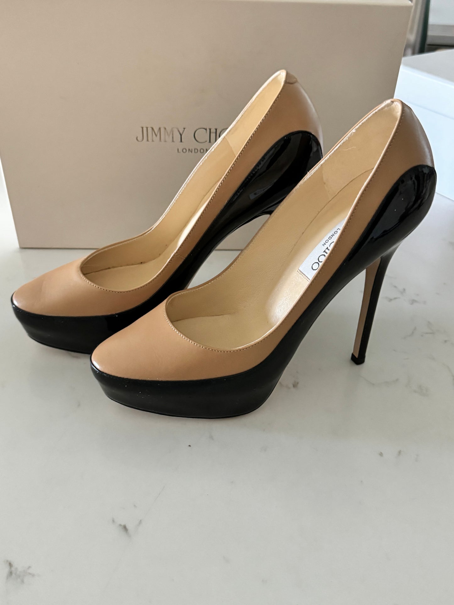 Jimmy Choo - 5" heel Size: 37.5 (Full Set - NIB)