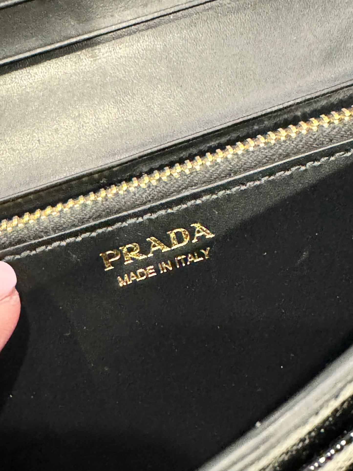 PRADA Envelope Flap Slim Wallet