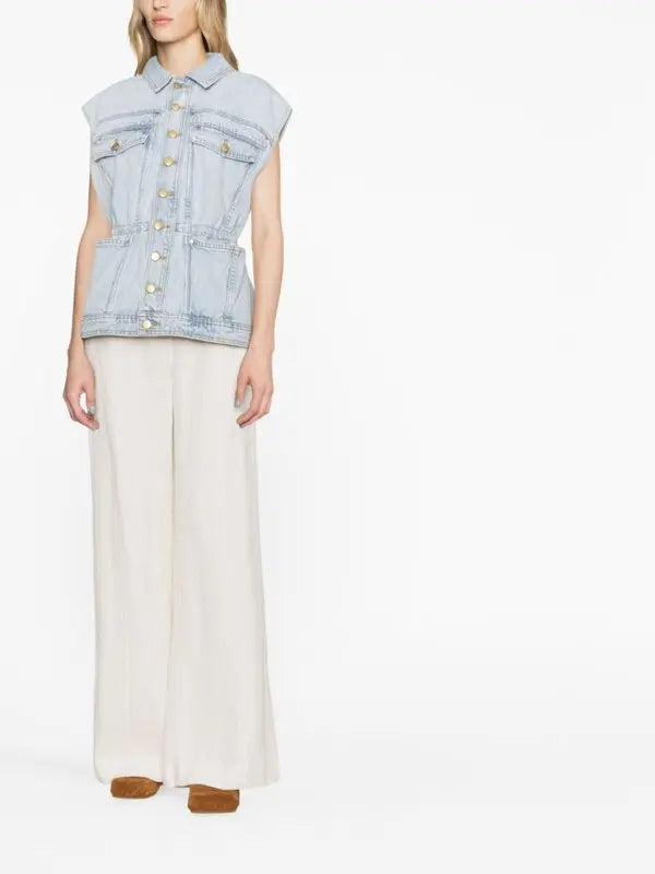 Ulla Johnson Denim Vest Size: S|M
