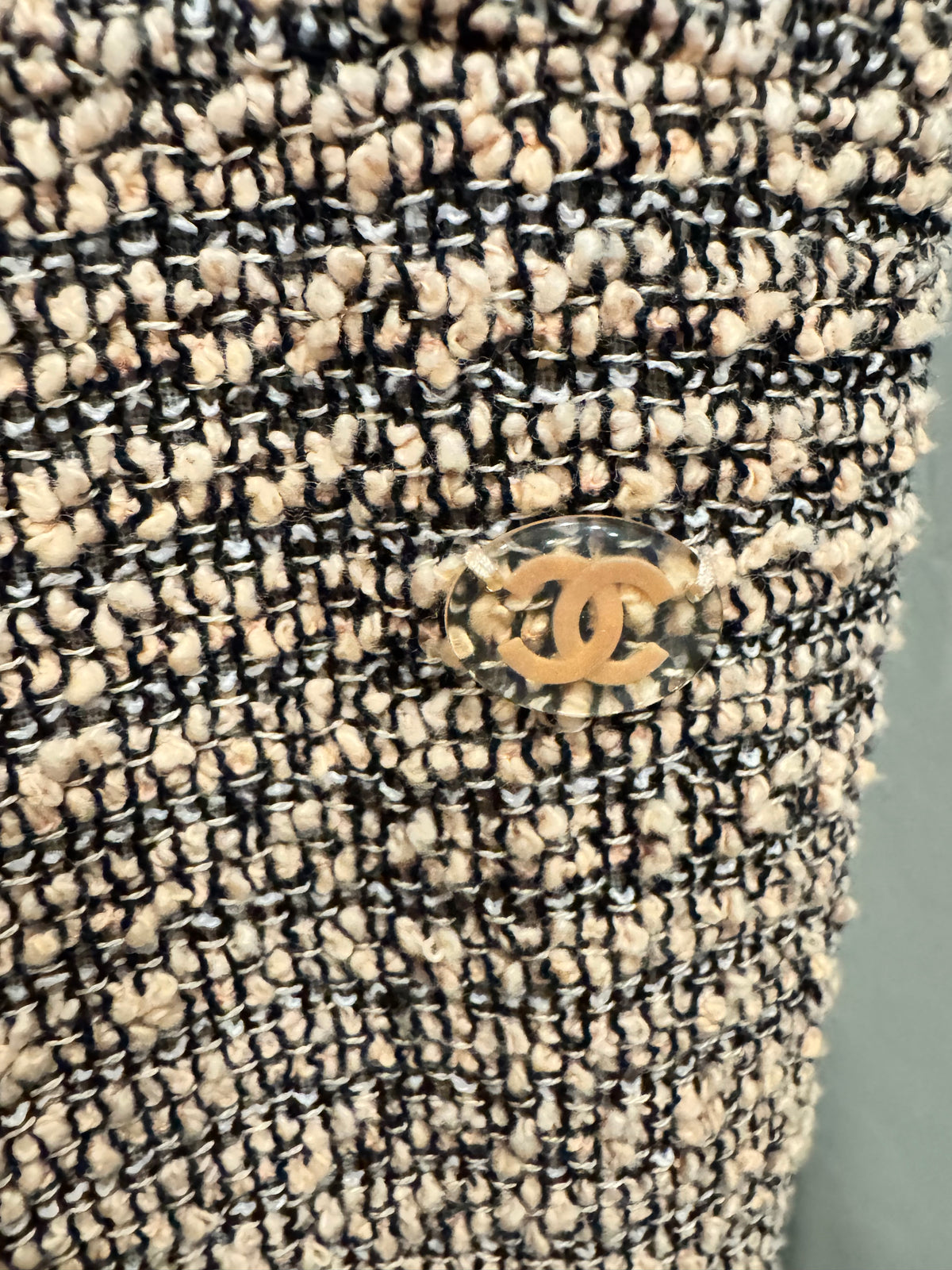 Chanel Tweed Sleeveless A-Line Dress | Size 46 | Excellent Pre-Loved Condition