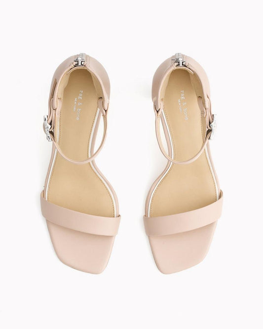 RAG & BONE Ellis Sandal in Nude (New) Size: 37.5