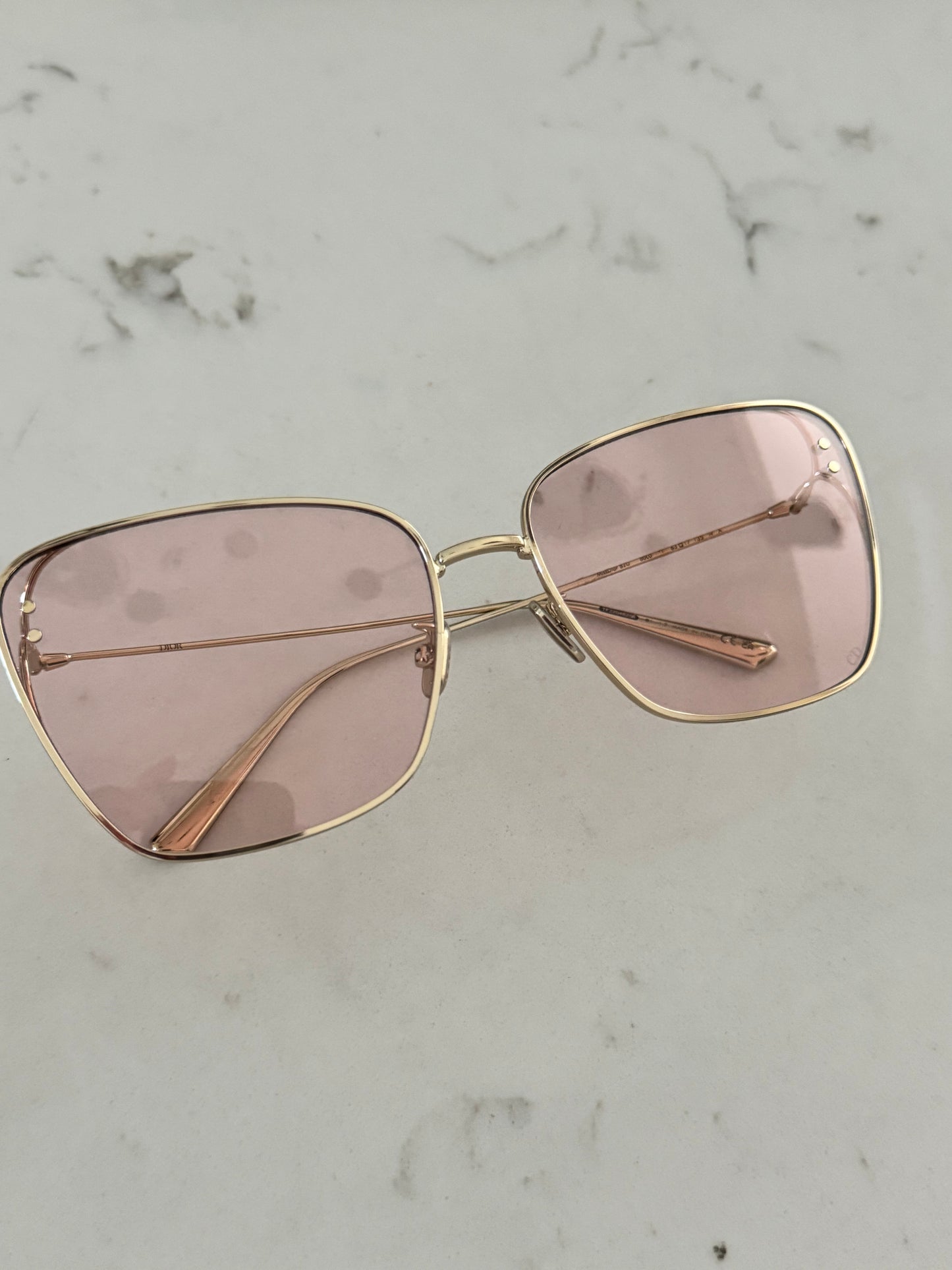 CHRISTIAN DIOR MissDior B2U Gold Sunglasses (NEW)