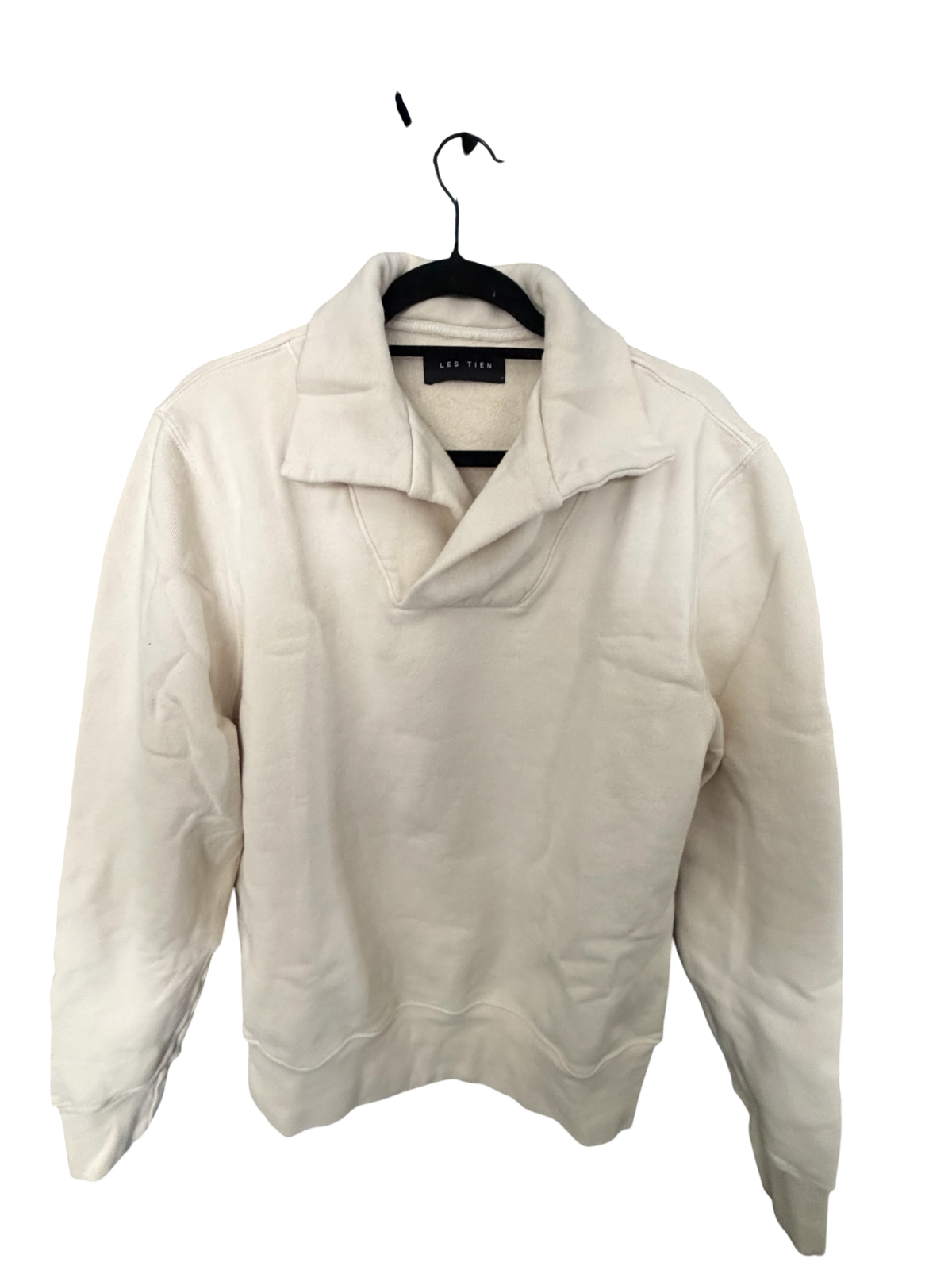 Les Tien Heavyweight Yacht Pullover in Ivory | Size Small | New (Copy)