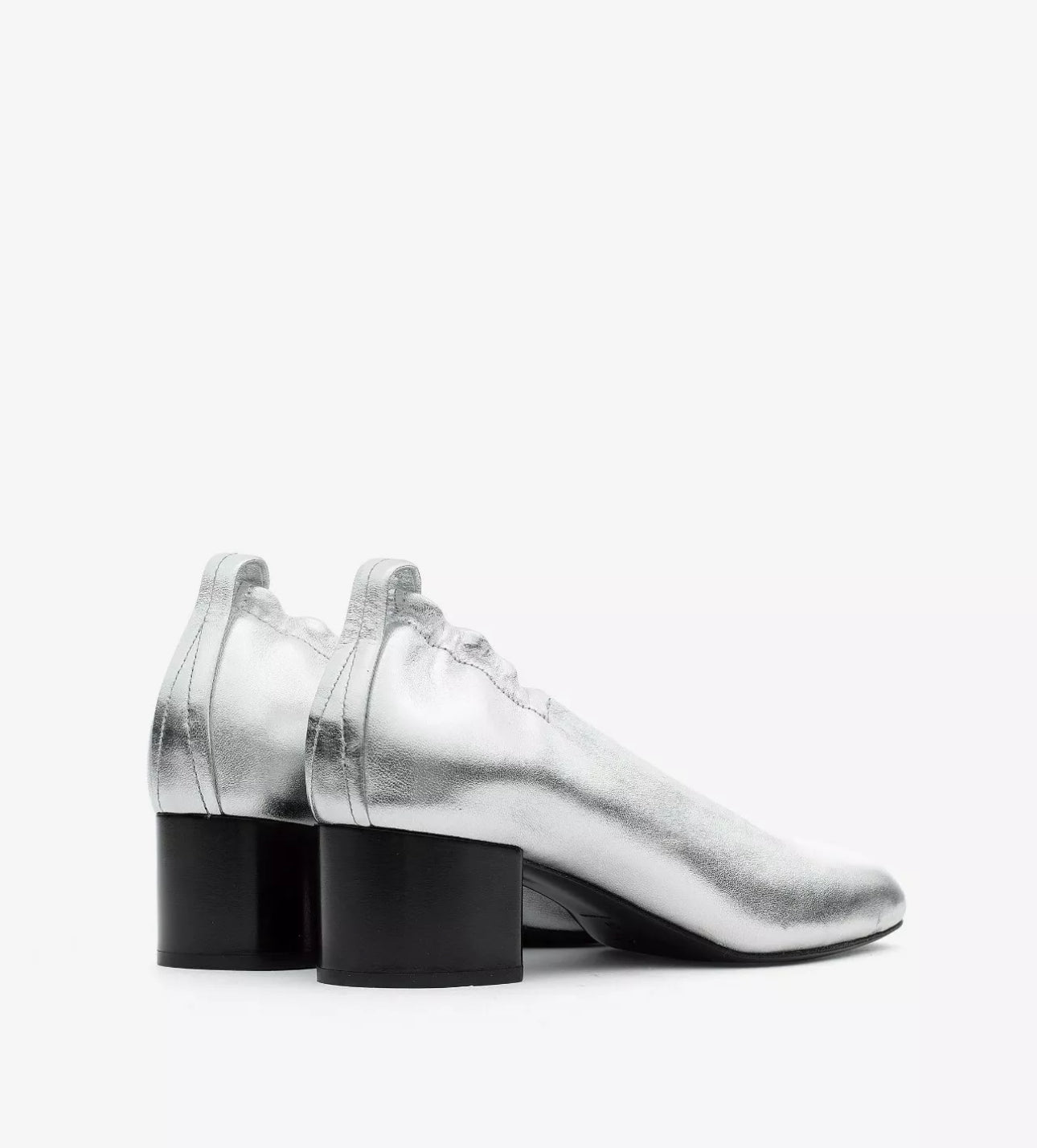 RAG & Bone Eren Silver Block Heel Size: 37.5 (New)