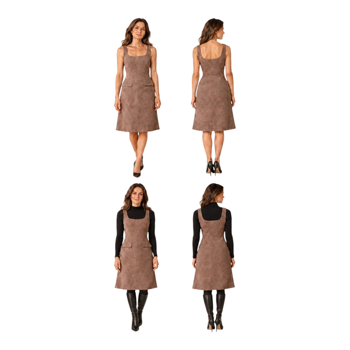 Chanel Tweed Sleeveless A-Line Dress | Size 46 | Excellent Pre-Loved Condition
