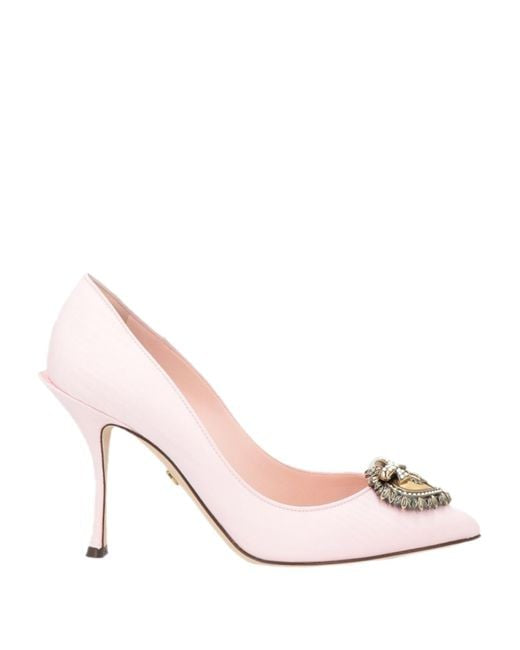 DOLCE & GABBANA PINK Devotion Pumps Size: 37 (New)