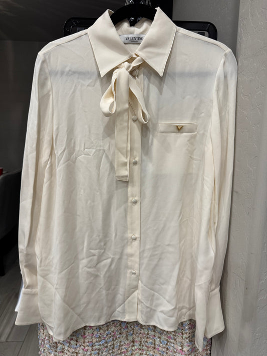 Valentino Silk Blouse Size: 44 (New)