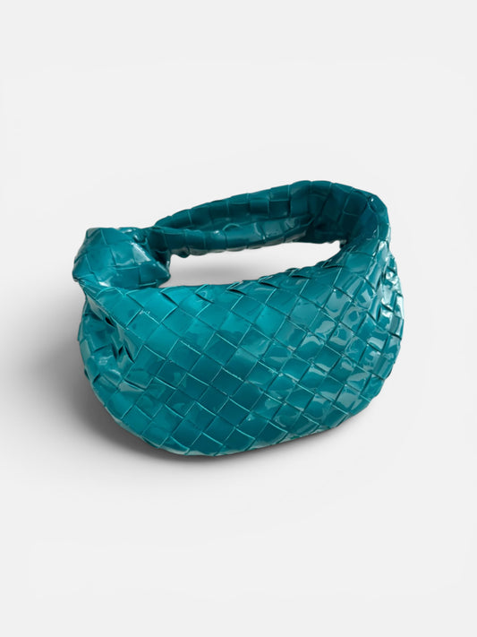 BOTTEGA VENETA Patent Nappa Intrecciato Mini Jodie (Pristine Condition)